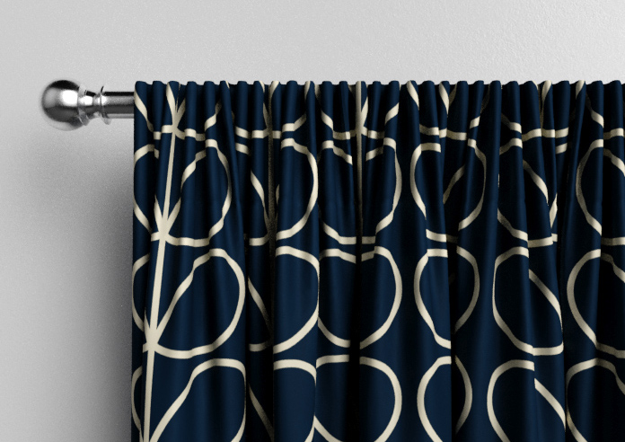 Orla Kiely Jumbo Linear Stem, Whale - Made to Measure Curtains - Image 9